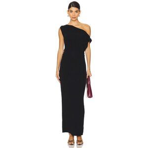 SNDYS Leena Maxi Dress in Black XSmall New Womens Long Maxi Gown